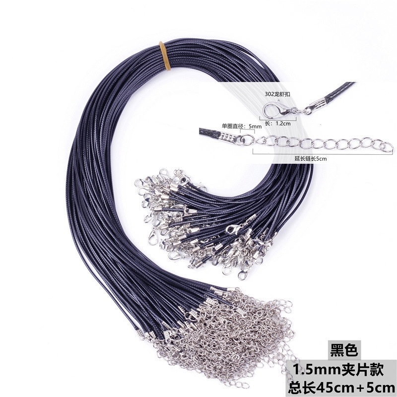 Đen Vòng Cổ choker Bằng Da Và Thép Không Gỉ