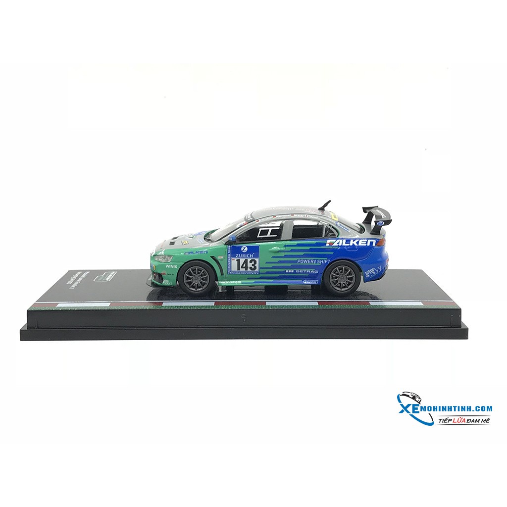 Xe Mô Hình Mitsubishi Lancer Evolution X Nurburgring 24H 2010 Quadder/Bernhart/Matsui/Bade