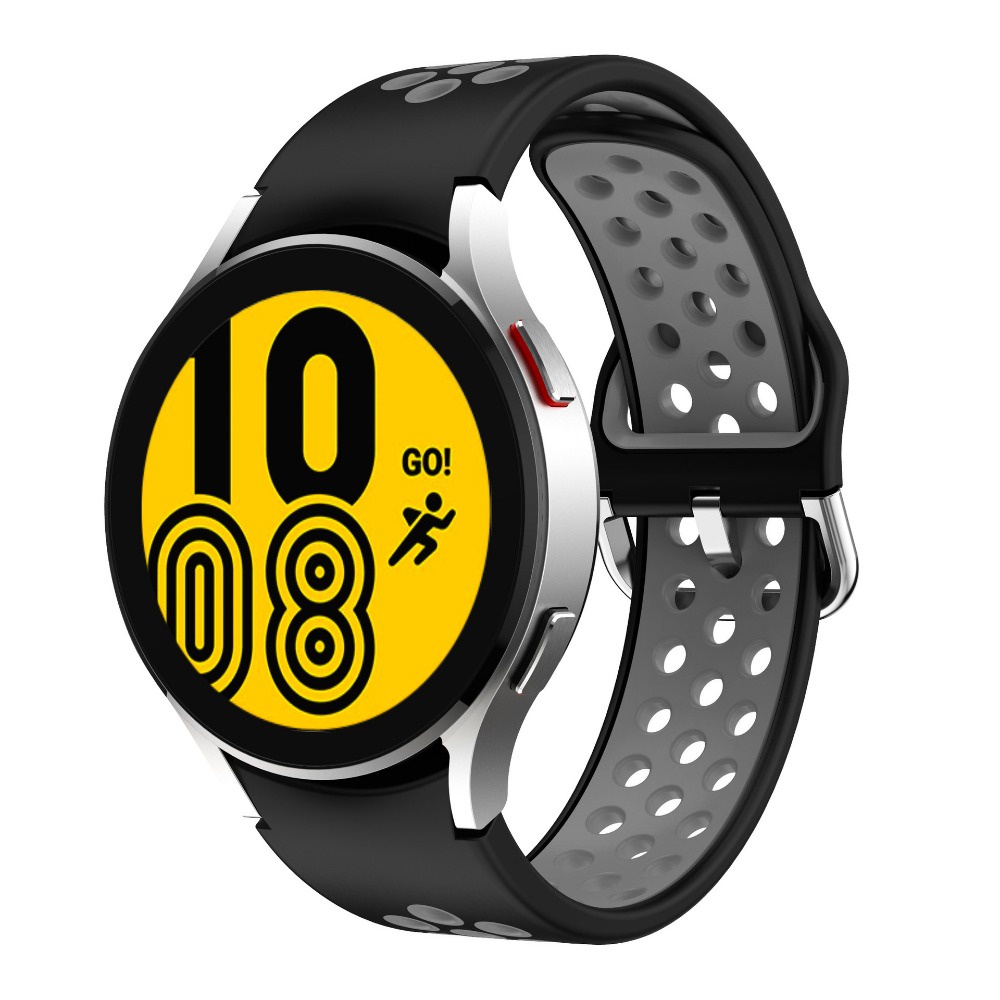 Dây Đeo Bằng silicone Mềm Cho Đồng Hồ samsung galaxy watch 4 / 5 / 6 40mm 44mm / 5 pro 45mm / 4 classic 42mm 46mm / watch 6 classic 43mm 47mm, 20mm
