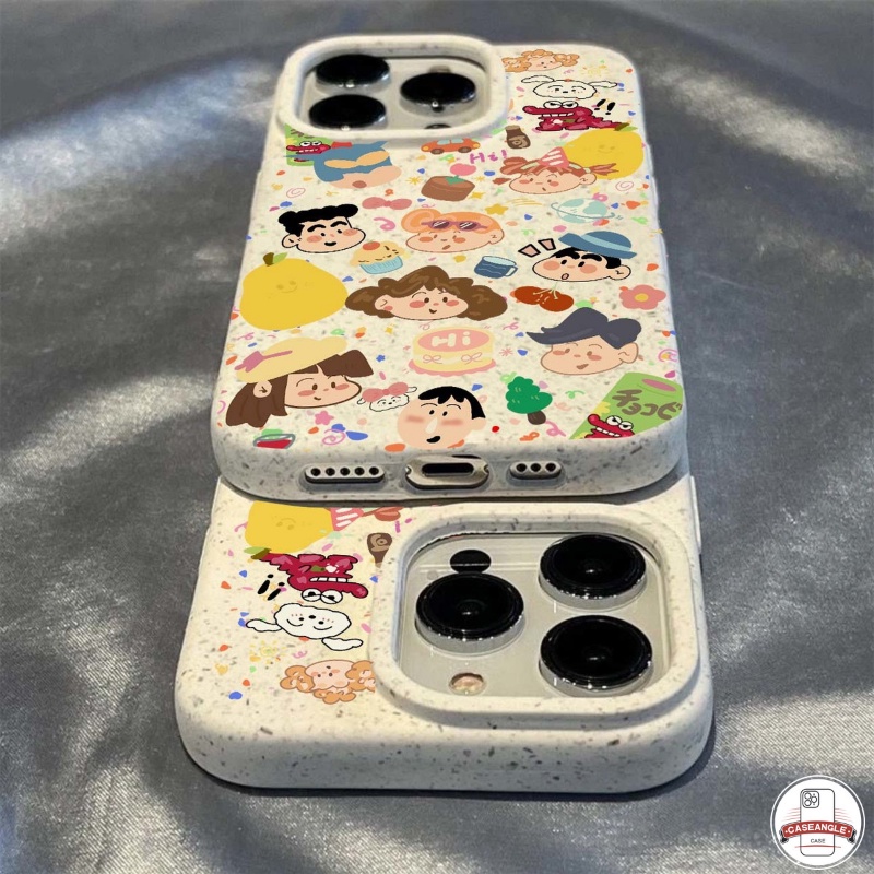 Ốp Điện Thoại Dẻo Họa Tiết Cậu Bé Bút Chì Cho iphone 15 11 14 12 13 pro max 7plus xr 6 6s 7 8 15 plus 8plus x xs max