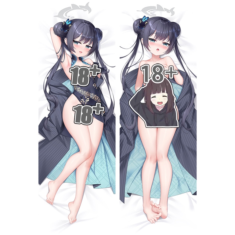 Dakim Sakura Vỏ Gối Ôm Cơ Thể Màu Xanh Lam kisaki Và asuna Và Shiko bluearchive game Thủ Công Tùy Chỉnh