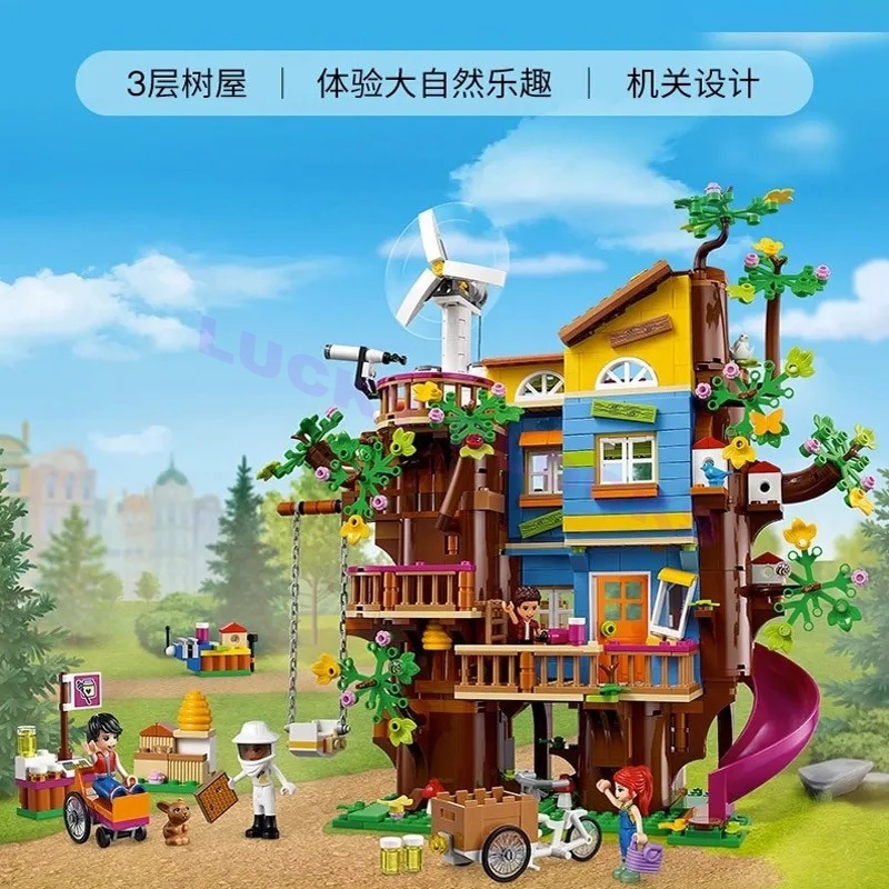 Bộ Đồ Chơi Lắp Ráp Ngôi Nhà Cây Tình Bạn 41703