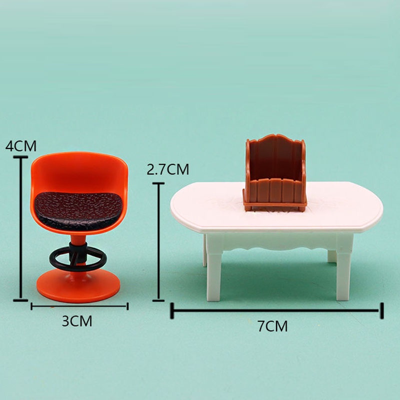 Mô Hình Ghế sofa Đồ Chơi Mini Trang Trí Phòng Khách Cho Bé