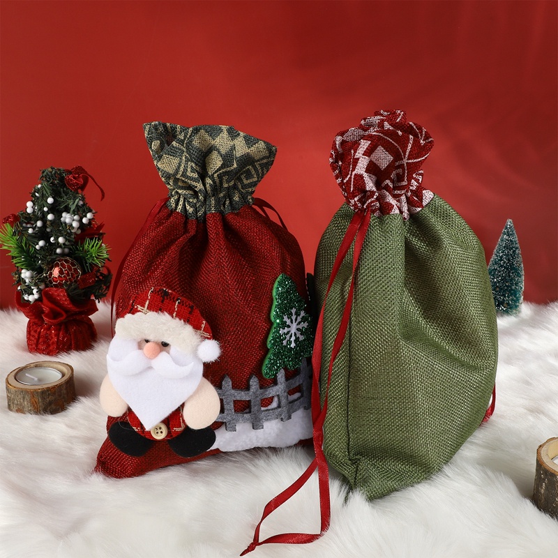 Túi Đeo Chéo Hình Ông Già Noel Dễ Thương Cho Bé Trai