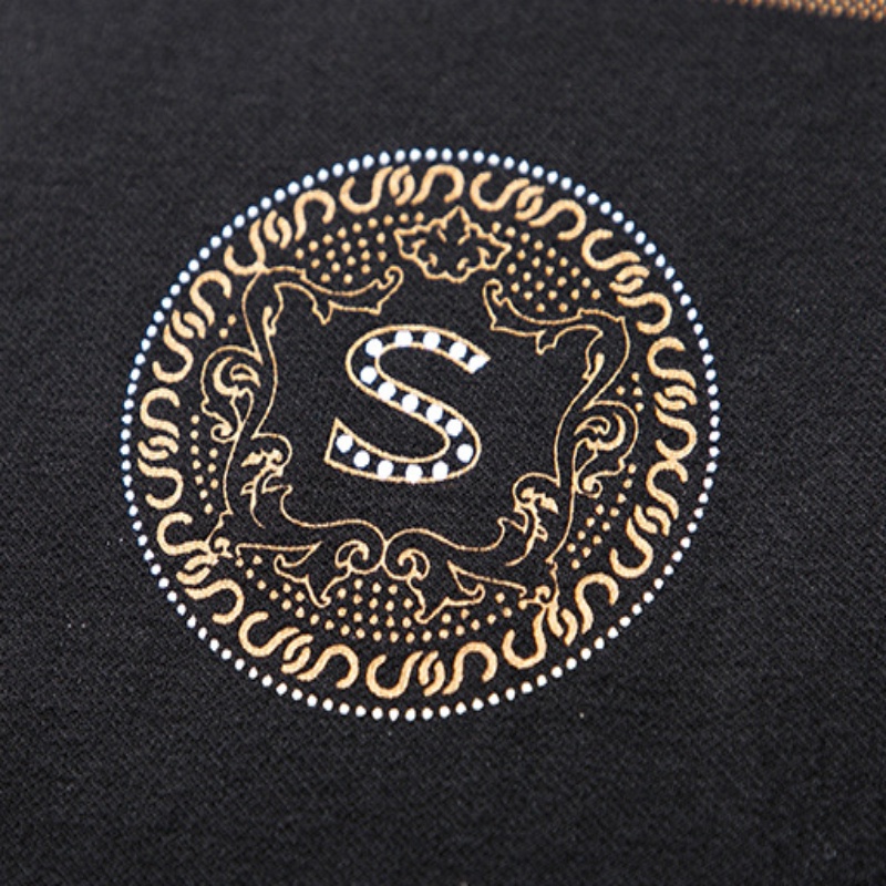 Áo Thun Tay Dài Dáng Rộng Cổ Tròn In Chữ Thời Trang Chất Lượng Cao Cho Nam