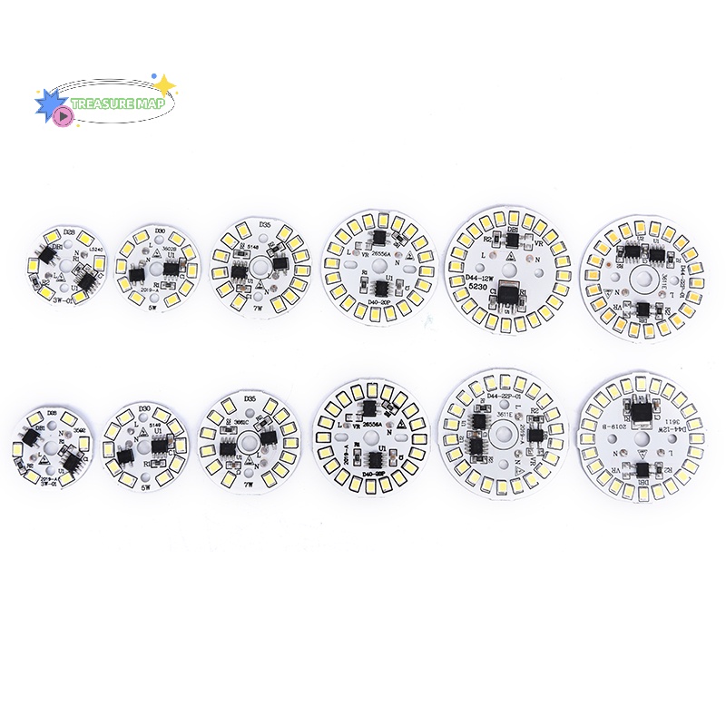 Bảng Mạch smd Tròn smd heyuanlong333 Cho Bóng Đèn led
