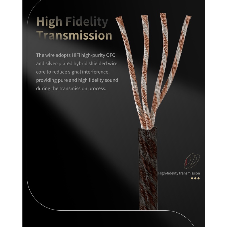 Hwsound Tai Nghe Nhét Tai Có Dây hifi 14.2mm Chống Ồn Chuyên Dụng