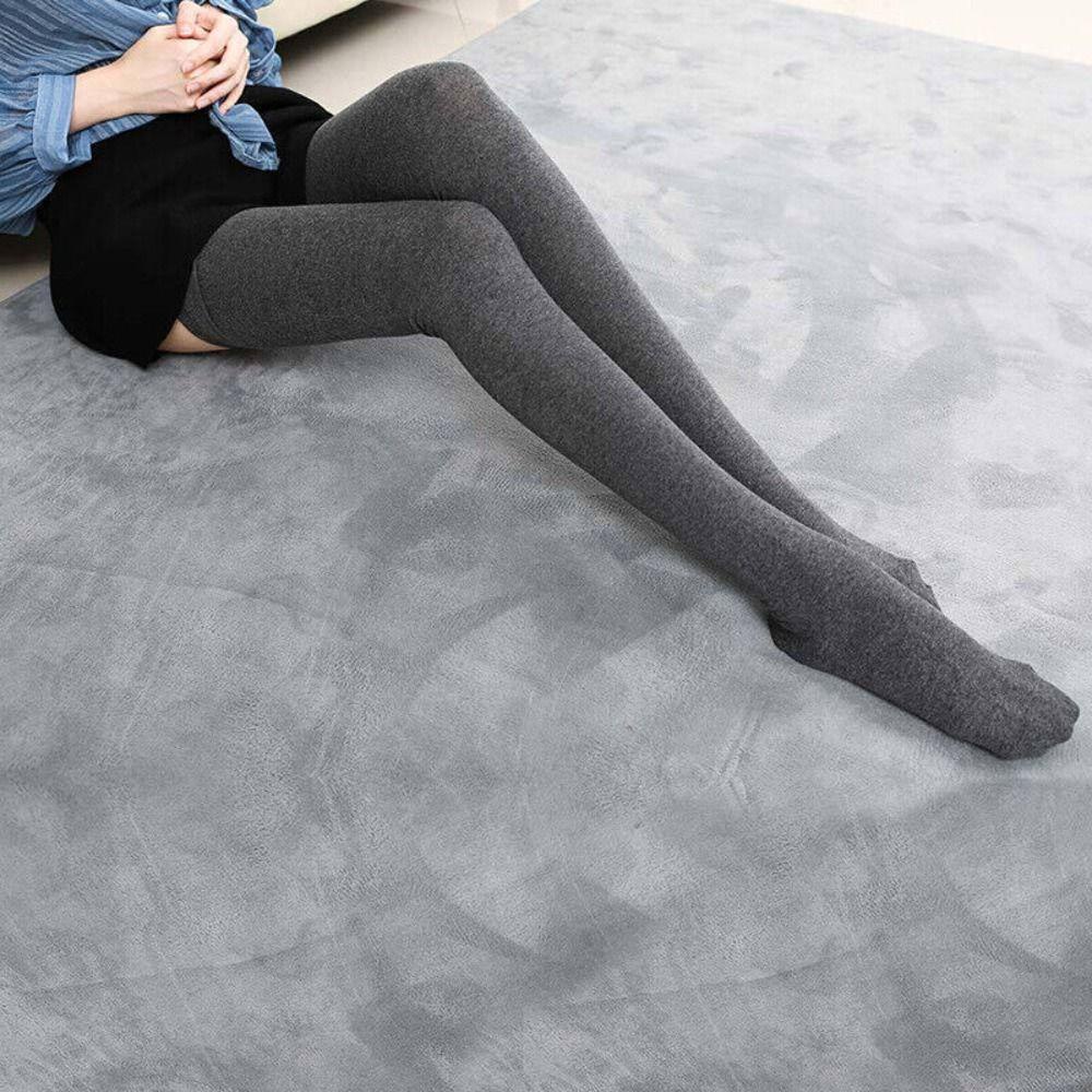 Fudeshe Dài Qua Gối Vải cotton Màu Trơn Thời Trang Thu Đông Chất Lượng Cao Cho Nữ
