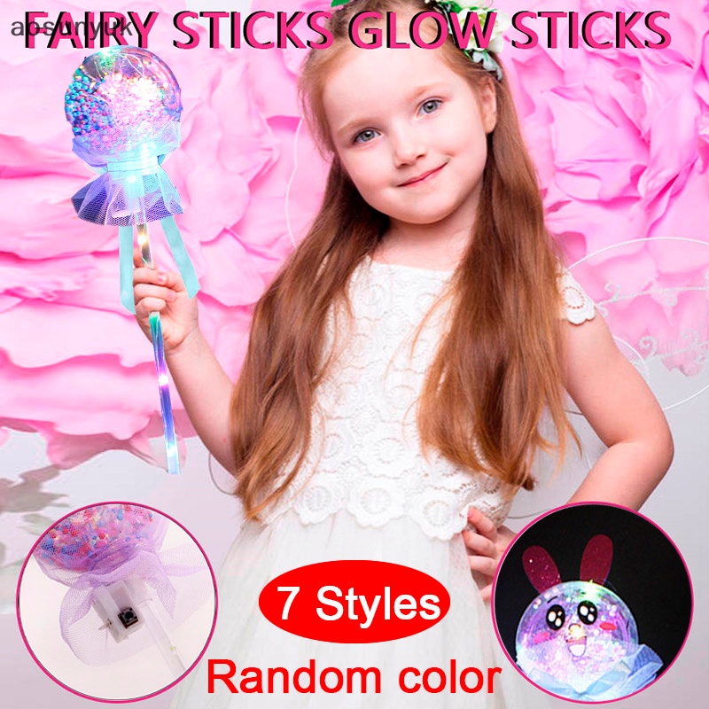 Aosunyuk Gậy Phát Sáng Đèn led Cổ Tích Công Chúa Phép Thuật