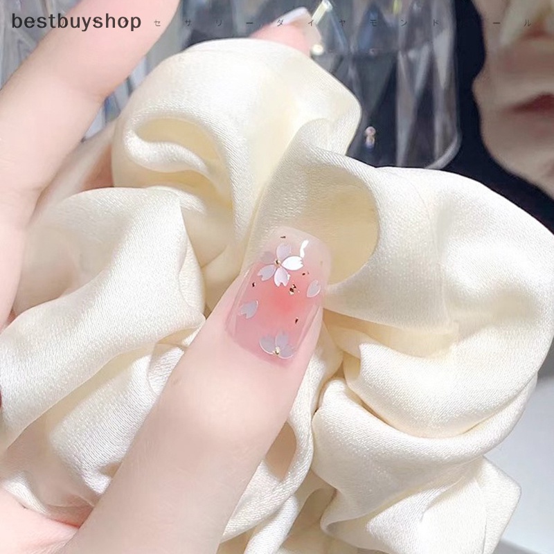 1 Lọ Kim Tuyến Hình Hoa Anh Đào Nhiều Màu Trang Trí Móng Tay Mới