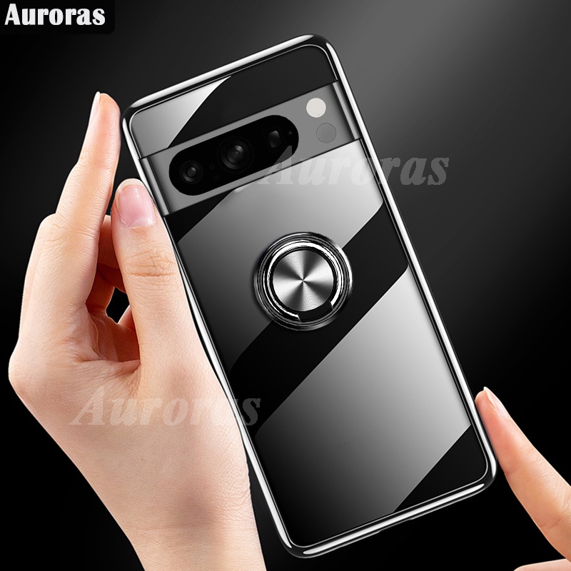Ốp Điện Thoại Dẻo Trong Suốt Có Nhẫn Đỡ Cho google pixel 8 pro google pixel8 pro