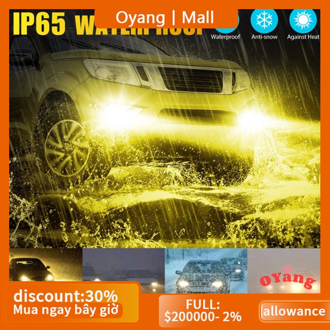 Oyang Bộ 2 Đèn led 1157 2357 7528 1035 Siêu Sáng Màu Hổ Phách / Trắng