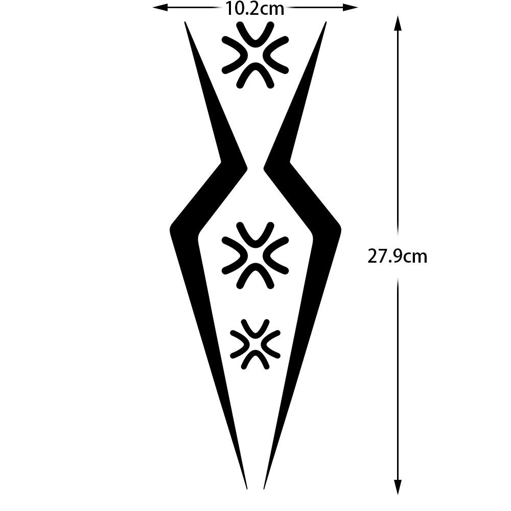 Miếng Dán Phản Quang Chống Thấm Nước Trang Trí Thân Xe Mô Tô buick excelle 321rr