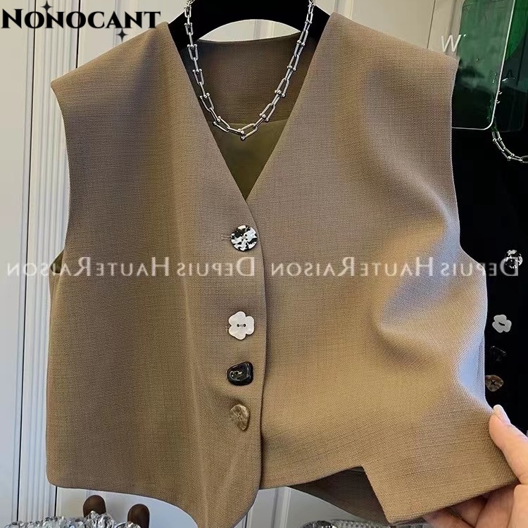 spraying gile áo áo+vest+nữ vest set nữ unique Thời trang Thoải mái Fashion WMJ2300JG3 41Z231010