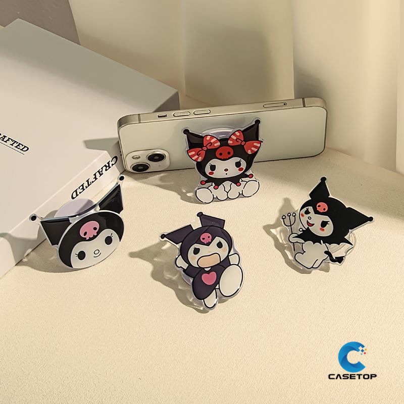 Thời Trang Giá Đỡ Điện Thoại Kiểu Dáng Hoạt Hình kuromi Dễ Thương