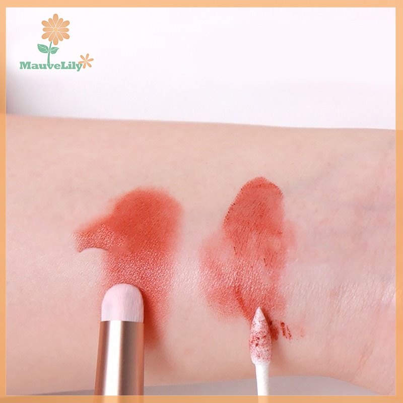 Cọ Trang Điểm Mắt Môi Chống Lem Màu Lì