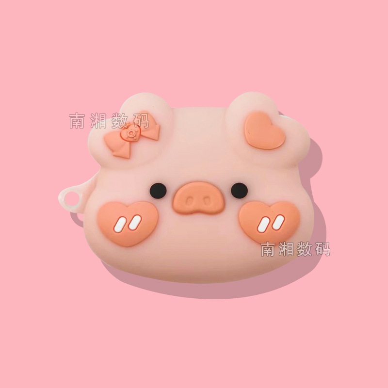 Vỏ Bảo Vệ Hộp Sạc Tai Nghe xiaomi redmi buds 4 lite Bằng Silicon Họa Tiết Hoạt Hình 3d Dễ Thương