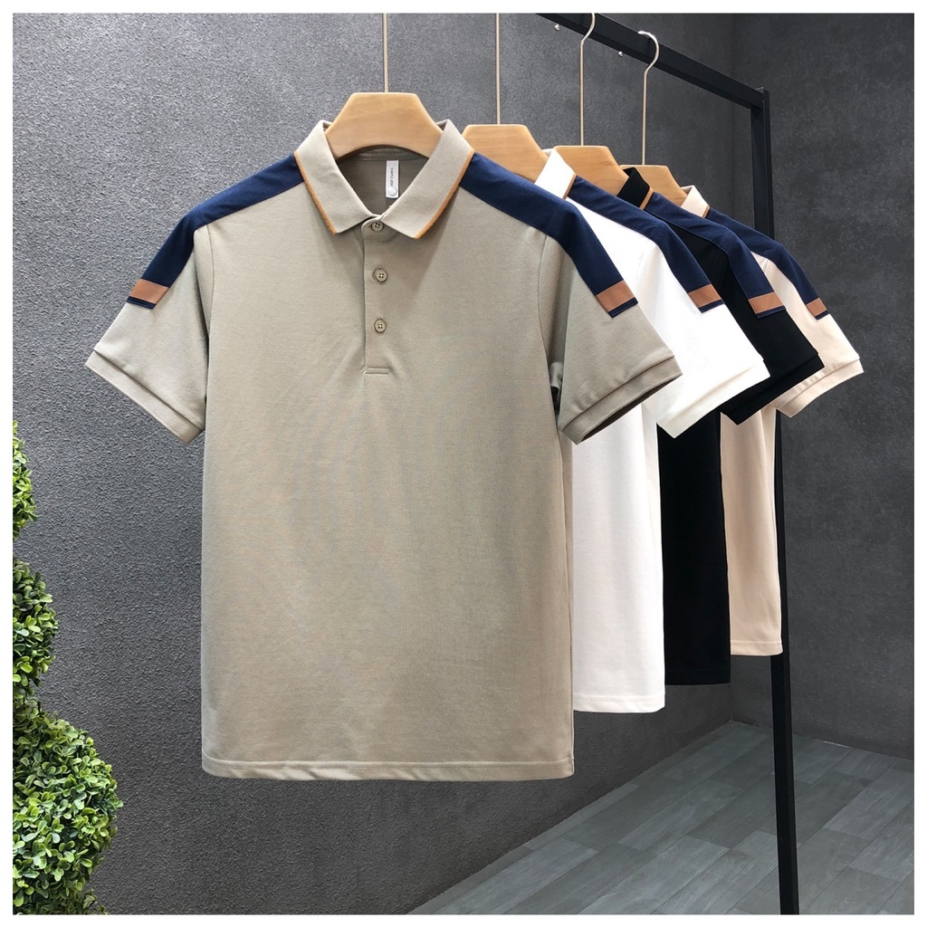 Áo Thun polo Màu Sắc Thời Trang Dành Cho Nam
