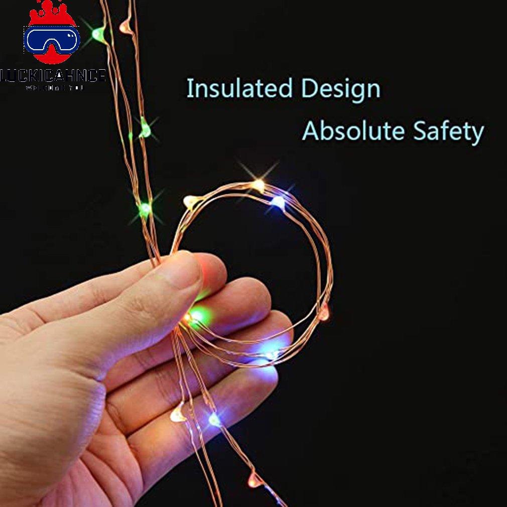 10m 100 Lights LED Strip Light USB Remote Copper Wire Led Fairy String Lights  lucki