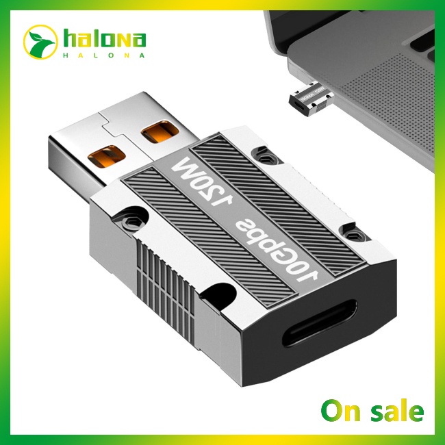 Halo Dây Cáp Sạc Nhanh 120w 10gbps Cho Điện Thoại / Máy Tính Bảng
