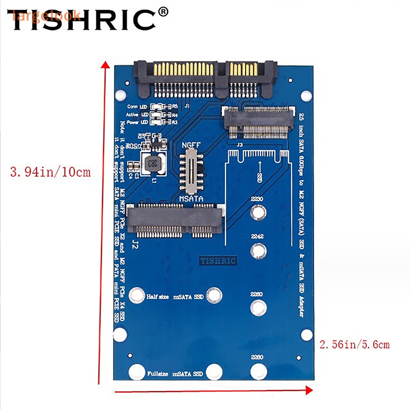 Card Chuyển Đổi m.2 ngff msata ssd sata3 Sang m.2 ngff m Sata m2 pci ssd Cho pc laptop Tăng Tốc Độ Lên Đến 6Gbps