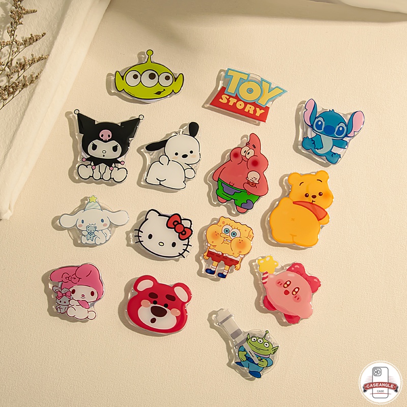 Giá Đỡ Điện Thoại Dạng Gập Hình Hoạt Hình puppy pochacco Dễ Thương Thời Trang Cá Tính Cho Điện Thoại Di Động kuromi hello kitty