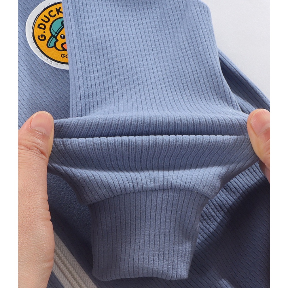 Áo Khoác Nhung Hai Mặt Có Mũ Trùm Ấm Áp Thời Trang Dành Cho Trẻ Nhỏ