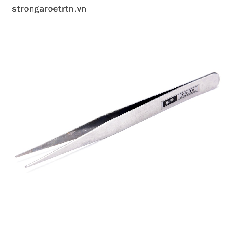 Set 2 Kẹp Đính Đá Trang Trí Móng Tay Bằng Thép Không Gỉ