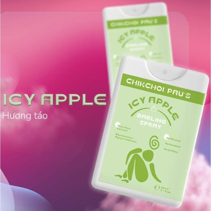 CÓ CHE TÊN SP Xịt Thơm Vùng Kín Nam Nữ Xịt Ngon Chikchoi Pau's .Nước Hoa Vùng Kín Chikchoi Pau