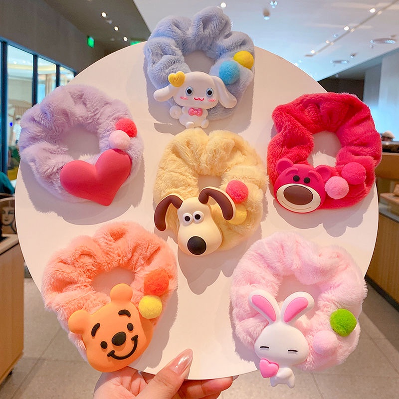 Dây Buộc Tóc Đuôi Ngựa Co Giãn Nhiều Màu Sắc Dễ Thương Cho Bé 2023