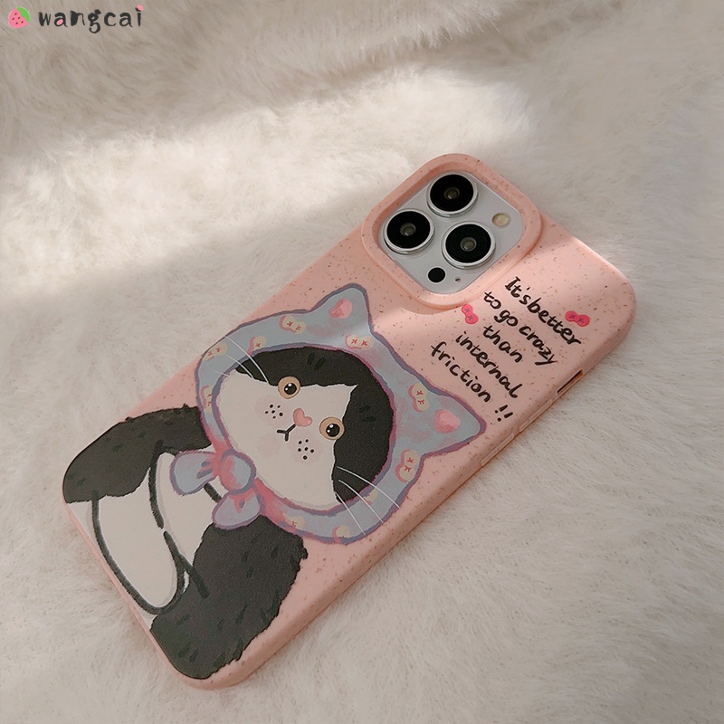 Ốp Điện Thoại Mềm Hình Mèo Đeo Nơ Dễ Thương Cho iphone 15 14 13 12 11 pro xs max xr x 7 8 plus
