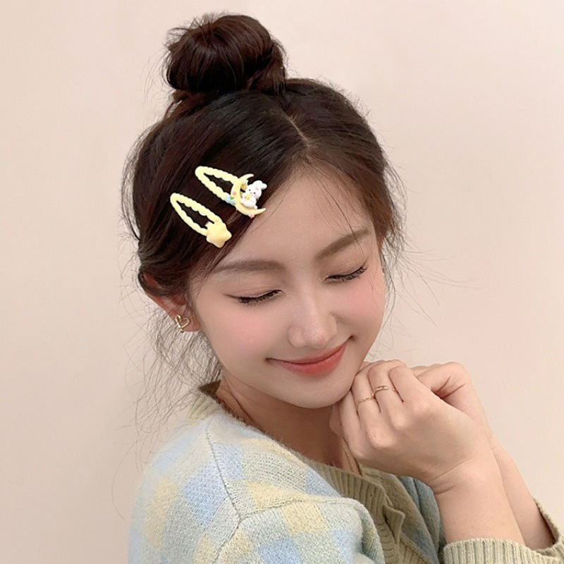 1 Kẹp Tóc Hình Thỏ Dễ Thương Cho Bé Gái