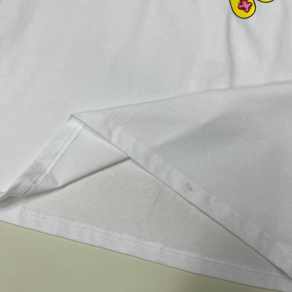 Áo Thun Tay Ngắn In Hoạt Hình Phong Cách Âu Mỹ Cá Tính Cho Cặp Đôi