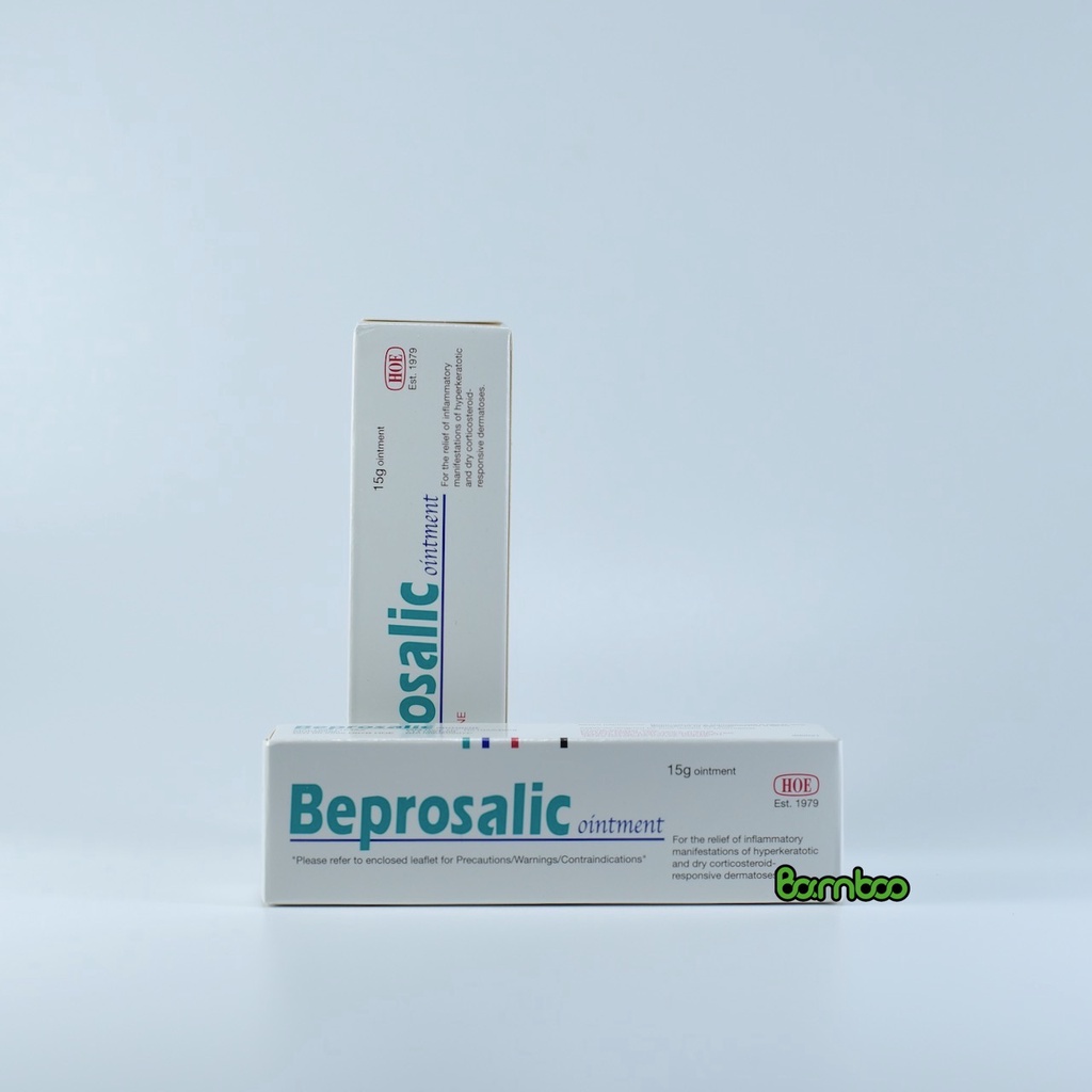 Beprosalic 15g Kem Bôi Giảm Vẩy nến, Chàm, Da tiết bã, Nấm da - Mỹ phẩm chính hãng HOE.