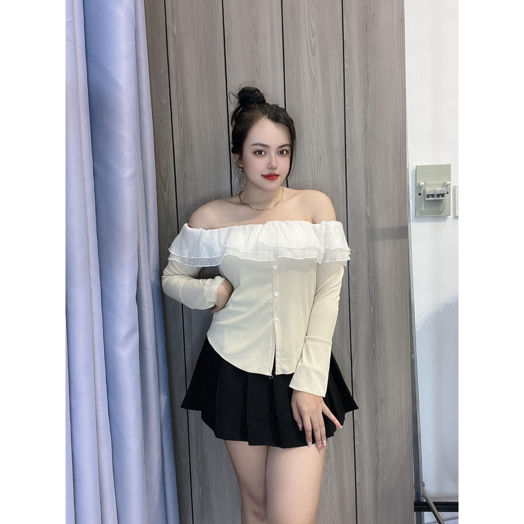 Thời Trang Bigsize Áo Thun Vải Thun Tăm 50 - 100Kg Dễ Thương