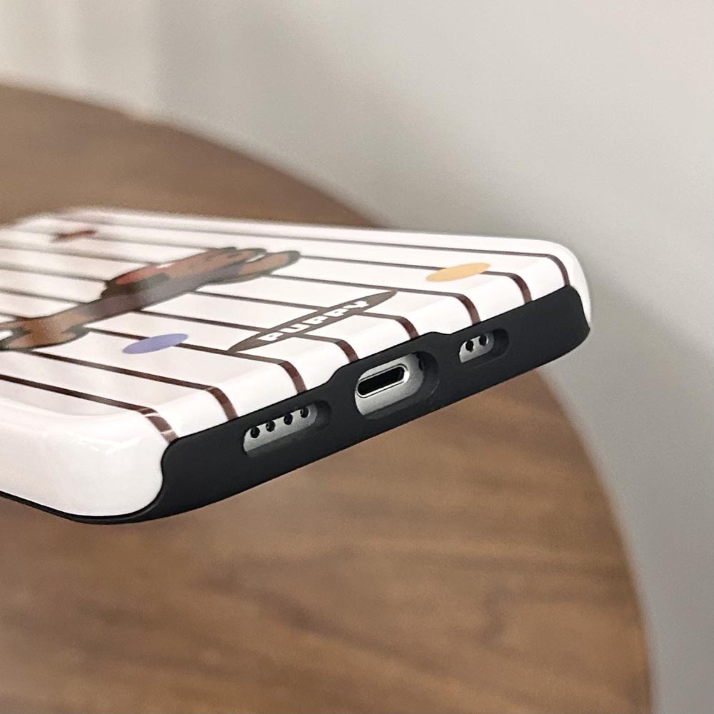 Vỏ Bao Da Điện Thoại Cứng Hình Chú Chó Cho iphone 11 12 12pro 12promax 13 13pro 13promax 14 14pro 14promax 15 15pro 15promax Ốp