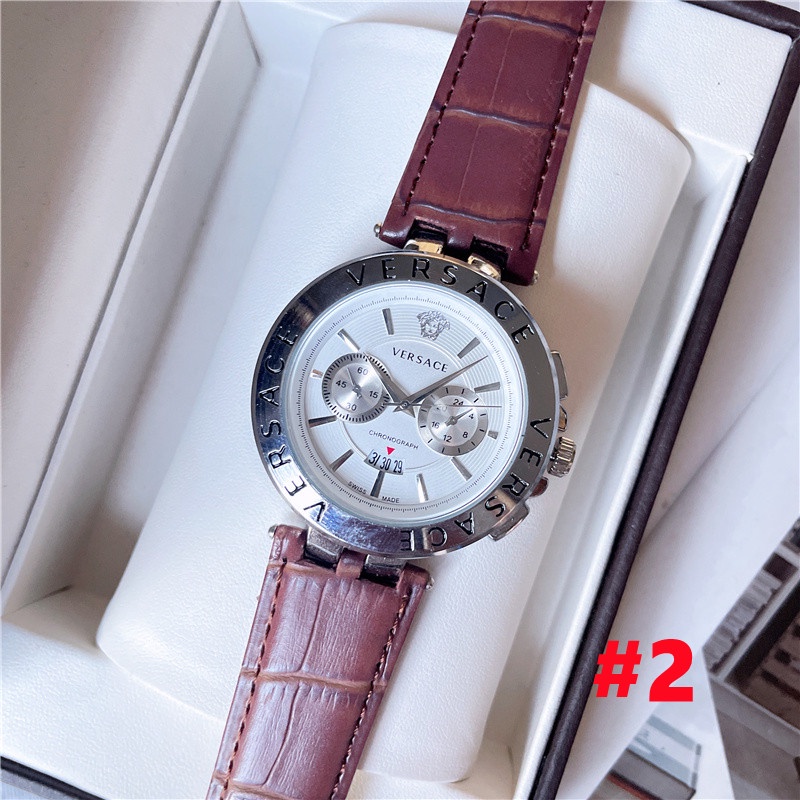 Đồng Hồ Đeo Tay Máy quartz Dây Da Thời Trang Lịch Lãm Cho Nam