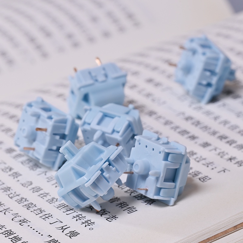 Công Tắc Bật / Tắt Màu Xanh Da Trời Tuyến Tính 5 Pin