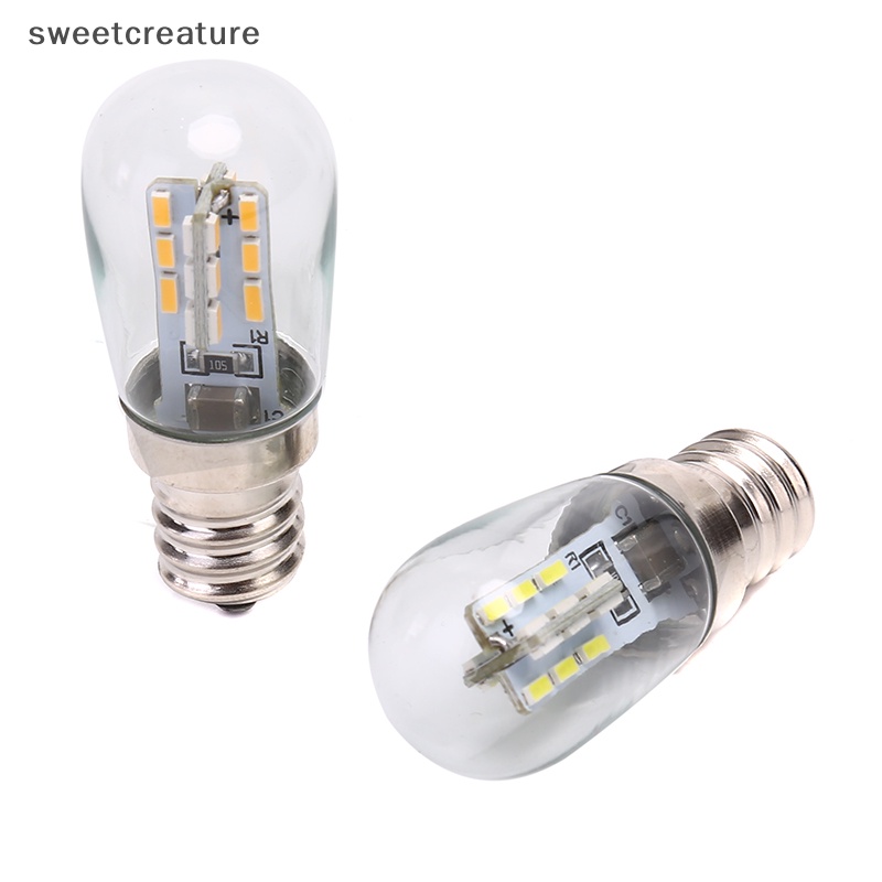 Bóng Đèn led e12 Bằng Thủy Tinh Dùng Cho Máy May Tủ Lạnh