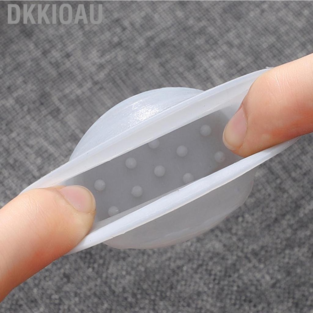 Dkkioau Chair Leg Floor Protectors Silicone Material Elastic Easy Cleaning Closed Design Covers