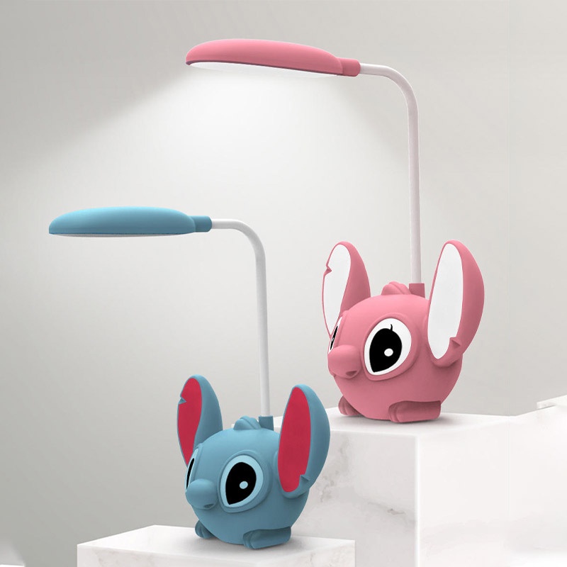 SADA Đèn Ngủ Để Bàn Hình stitch Dễ Thương Có Thể Sạc Lại