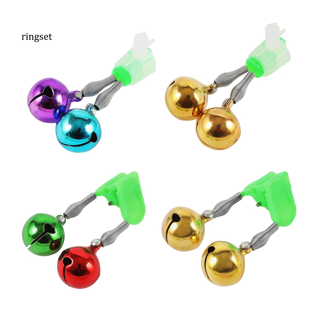 Chuông Báo Cá Cắn Câu Bằng Đồng Thau Có Lò Xo