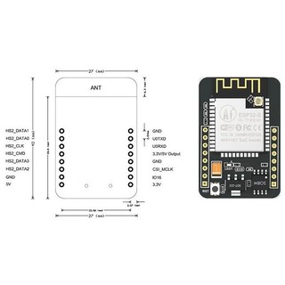 084 Module ESP32-CAM - ESP32 có tích hợp Camera , WiFi , Bluetooth 4.2
