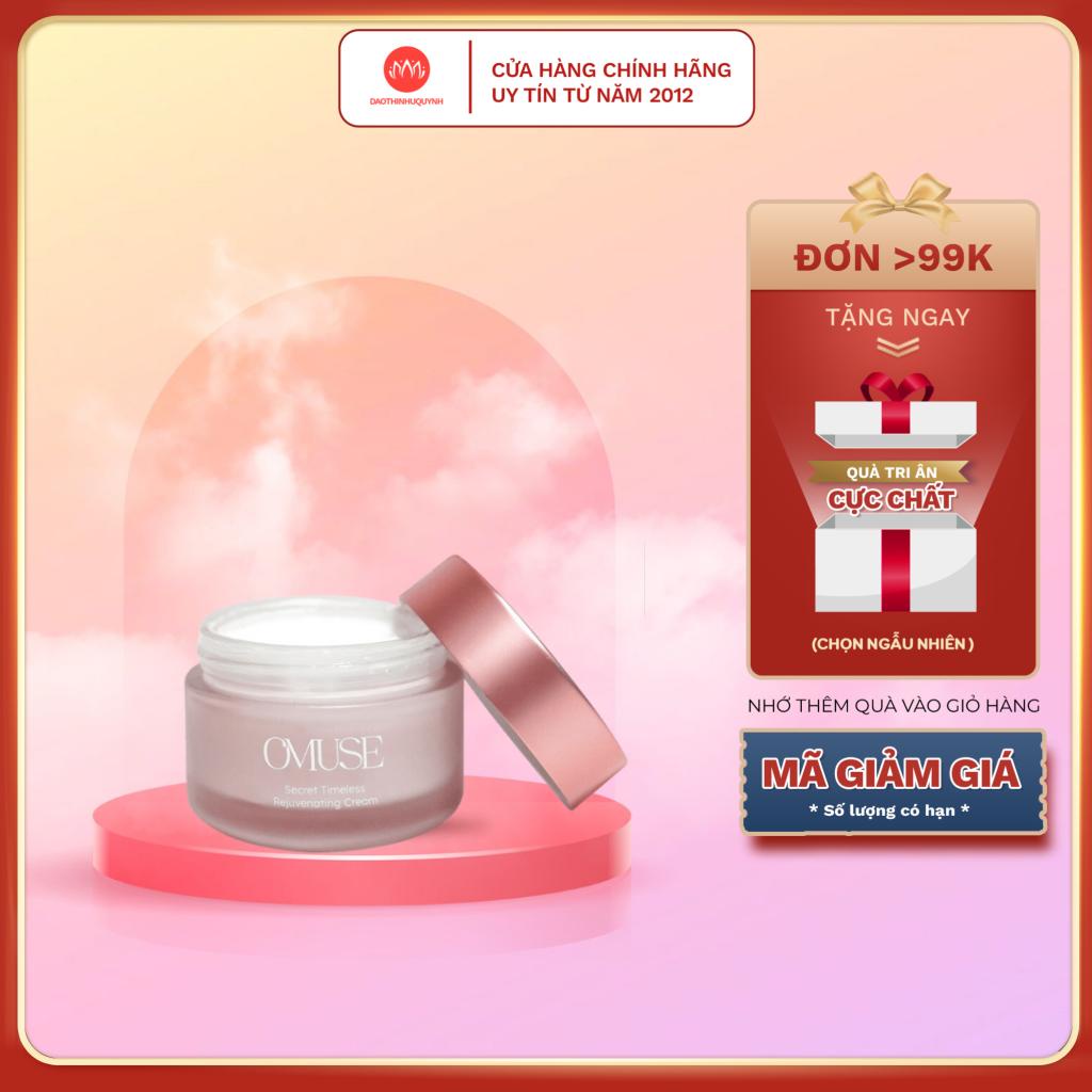 Kem dưỡng da chống lão hóa và cấp ẩm OMUSE Secret Timeless Cream 50ml