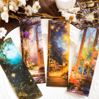 Midoo Set 8 Thẻ Đánh Dấu Trang Sách Hình Giấc Mơ vintage