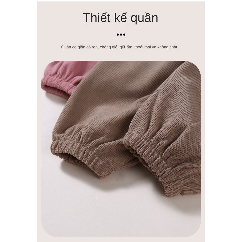 Quần Dài Thời Trang Thu Đông Phong Cách Mới Cho Bé Trai Và Gái