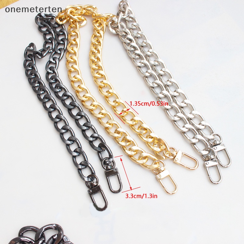 Dây Xích Kim Loại 20 / 30 / 60 / 100cm Thay Thế Cho Túi Xách Đeo Chéo
