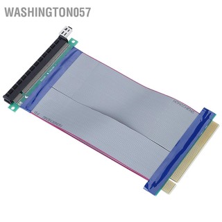Washington057 19CM PCI-E Riser Card Extender 16X Soft Flat Extension Cable