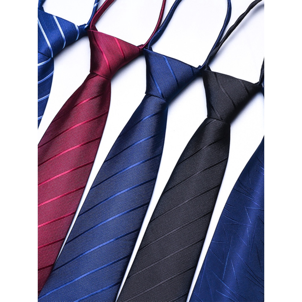 Cà Vạt Đen Có Khóa Kéo 11 Thời Trang Công Sở Cho Nam 1101