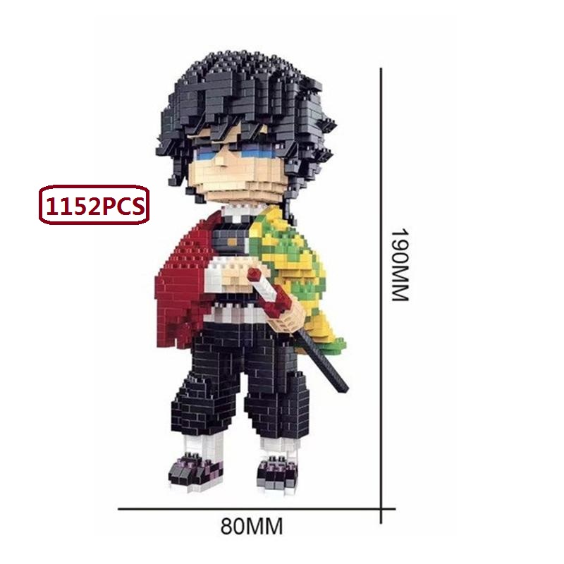 Hoạt Hình Bộ Đồ Chơi Mô Hình Nhân Vật demon slayer diy